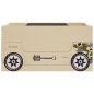 3 pcs mesa e cadeiras infantil design carro todo-o-terreno MDF