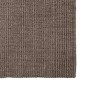 Tapete sisal natural 80x250 cm castanho