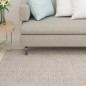 Tapete sisal natural 66x250 cm cor areia