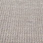 Tapete sisal natural 66x250 cm cor areia