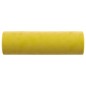 Almofadas decorativas 2 pcs Ø15x50 cm veludo amarelo