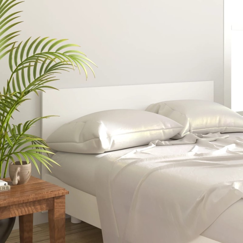 Cabeceira de cama 160x1,5x80 cm derivados de madeira branco-Cabeceiras e estribos de camas-Home Retail