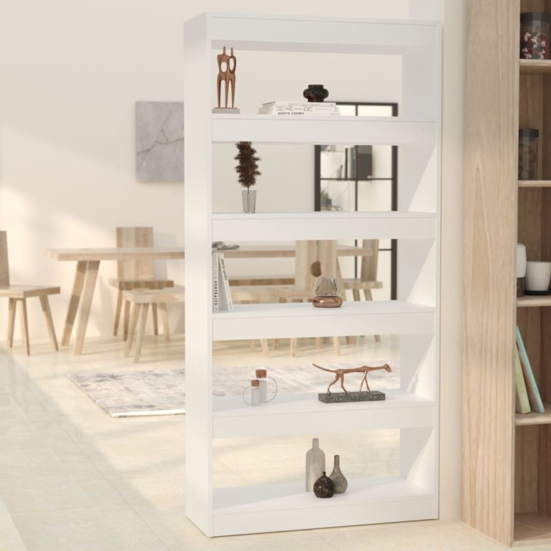 Estante/divisória 80x30x166 cm contraplacado branco-Estantes para livros-Home Retail