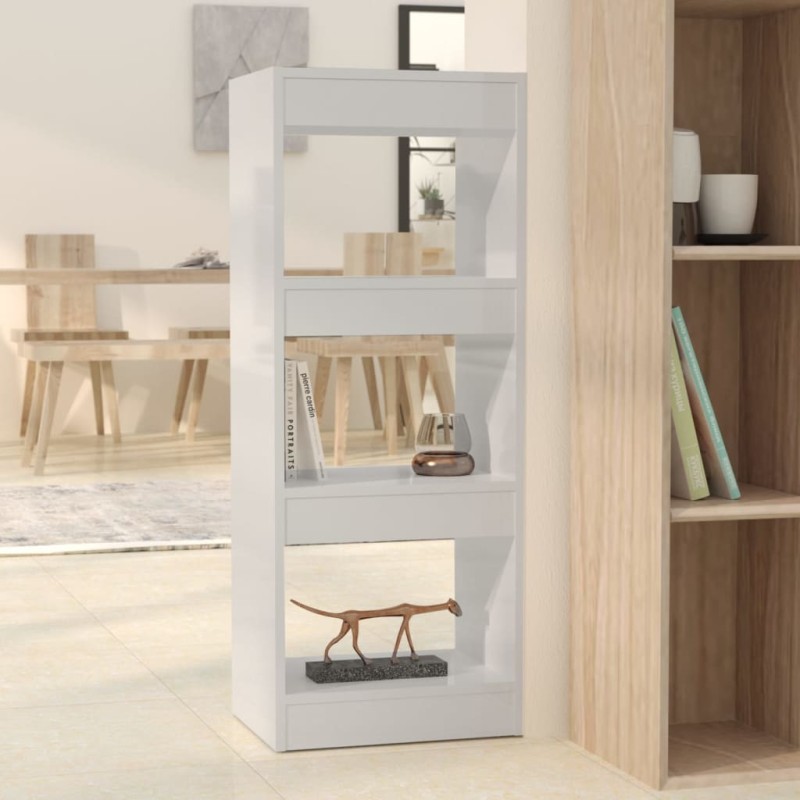 Estante/divisória 40x30x103 cm contraplacado branco brilhante-Estantes para livros-Home Retail