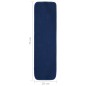 Tapetes antiderrapantes p/ escadas 15 pcs 75x20 cm azul marinho