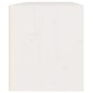 Armários de parede 2 pcs 45x30x35 cm pinho maciço branco