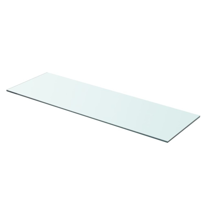 Prateleira de vidro 80x25 cm transparente-Prateleiras-Home Retail