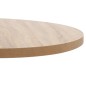 Mesa bistrô 80 cm MDF castanho-claro