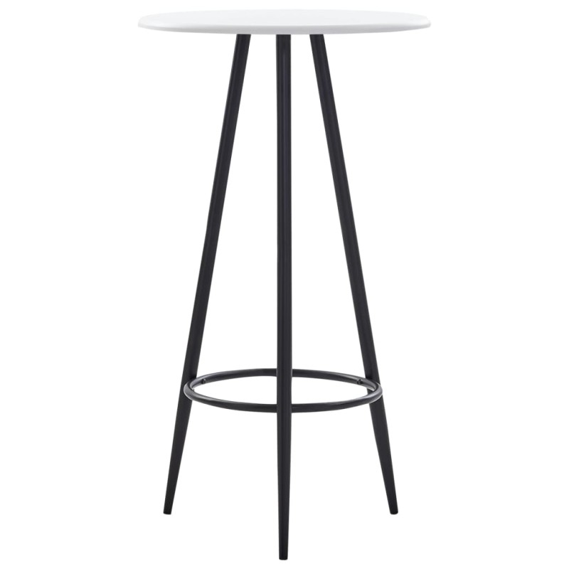 Mesa de bar 60x107,5 cm MDF branco-Mesas de cozinha e de sala de jantar-Home Retail