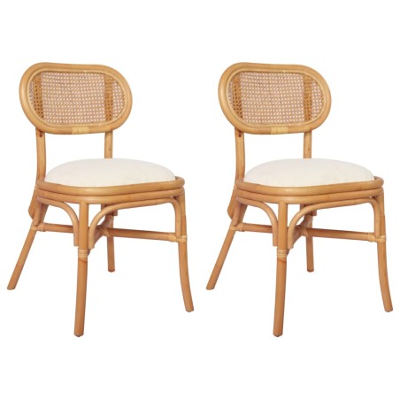 Cadeiras de jantar 2 pcs linho