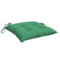 Almofadões de cadeira 2 pcs 50x50x7 cm tecido oxford verde