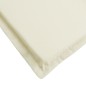 Almofadão p/ espreguiçadeira 200x70x3 cm tecido oxford creme