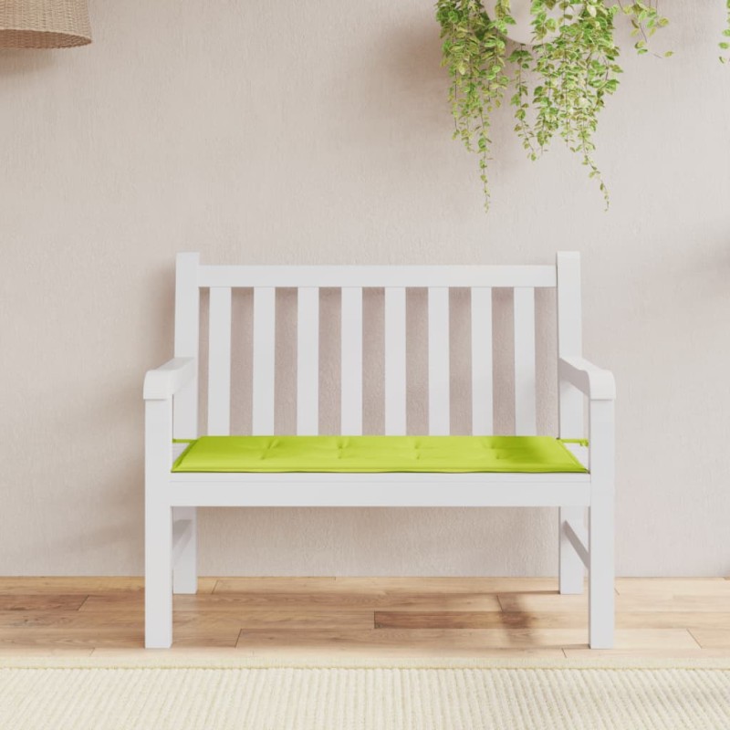 Almofadão p/ banco de jardim tecido oxford verde brilhante-Almofadas para poltronas e sofás-Home Retail