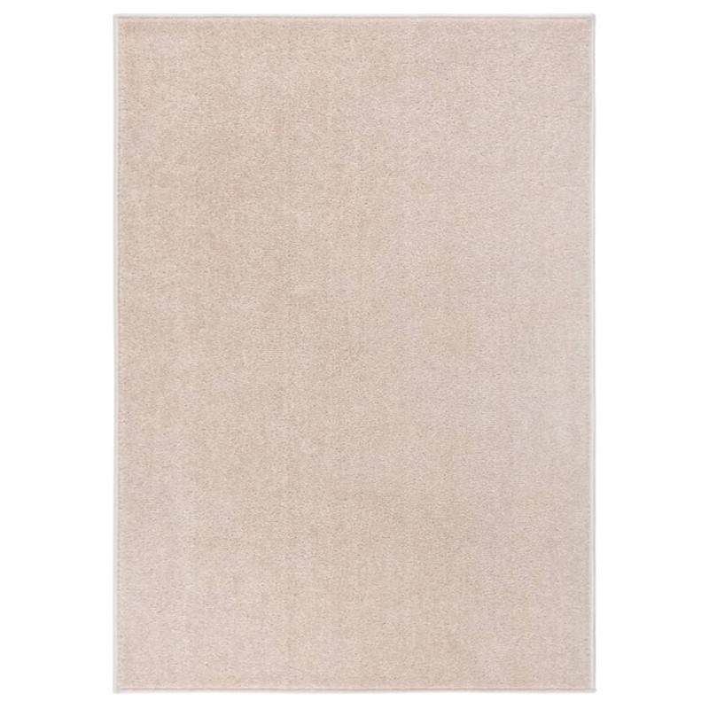 Tapete de pelo curto 240x340 cm bege-escuro-Tapetes-Home Retail