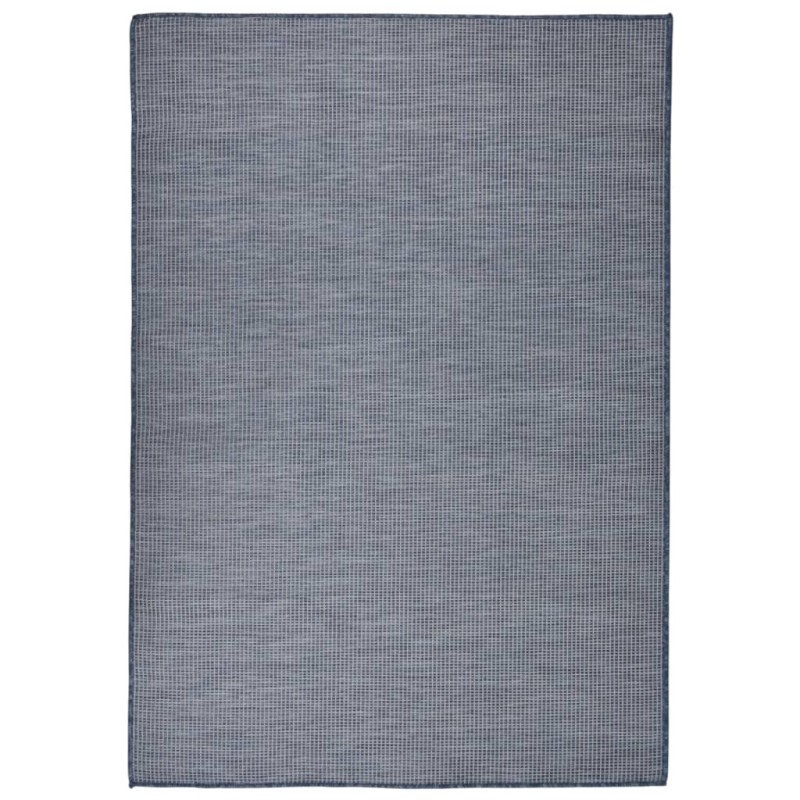 Tapete de tecido plano para exterior 160x230 cm azul-Tapetes-Home Retail