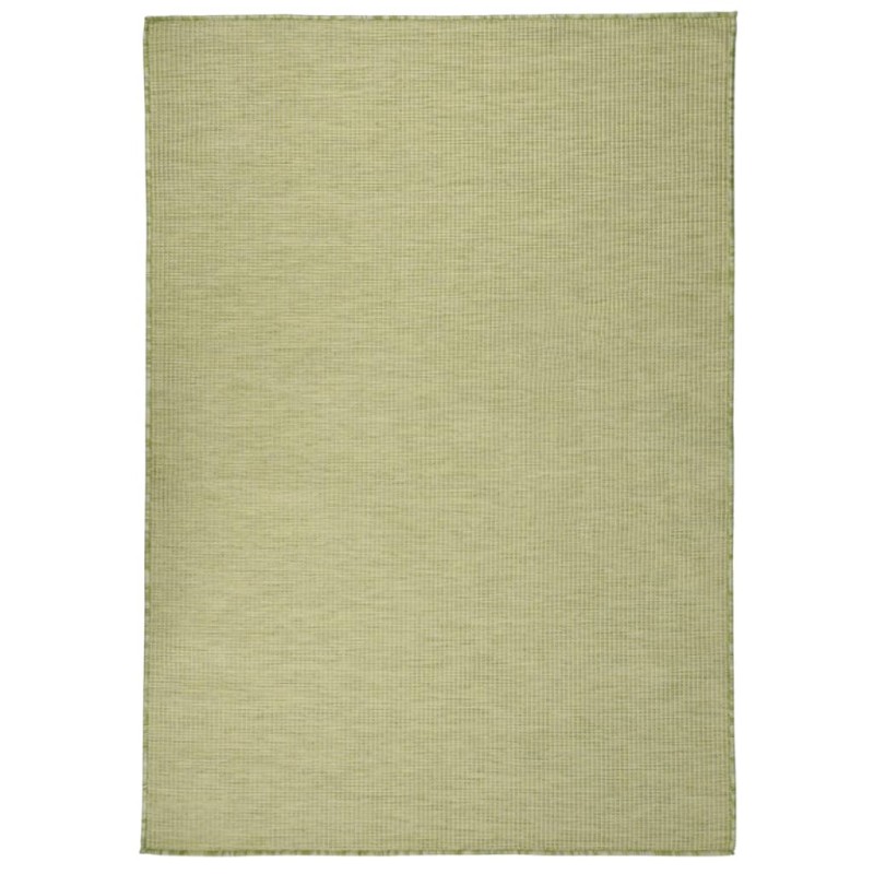 Tapete de tecido plano para exterior 160x230 cm verde-Tapetes-Home Retail