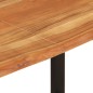 Mesa de jantar 180x90x76 cm madeira de acácia maciça