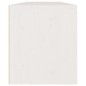 Armários de parede 2 pcs 60x30x35 cm pinho maciço branco