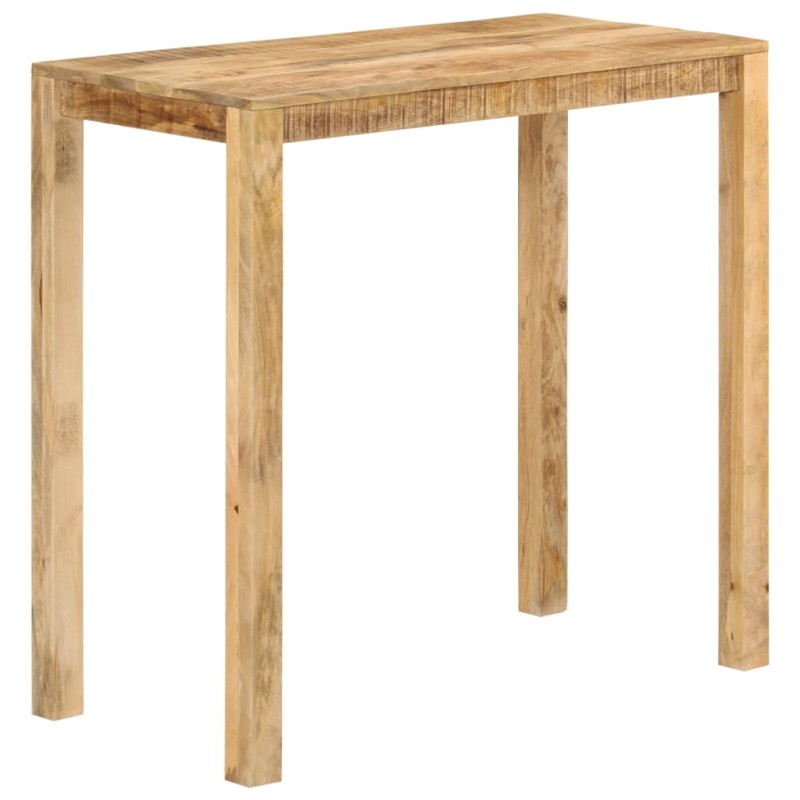 Mesa de bar 112x55x108 cm madeira de mangueira maciça-Mesas de apoio-Home Retail