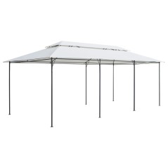 Gazebo 600x298x270 cm 180g/m² branco