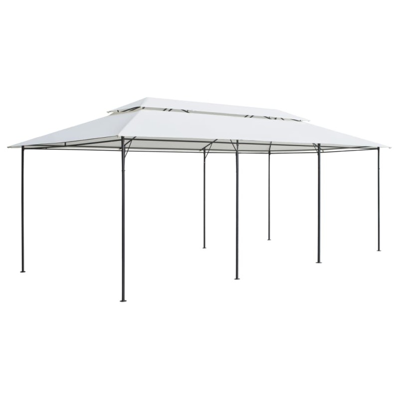 Gazebo 600x298x270 cm 180g/m² branco-Toldos e gazebos-Home Retail