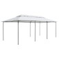 Gazebo 600x298x270 cm 180g/m² branco