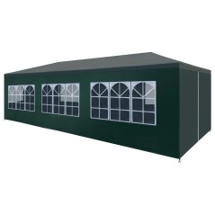 Tenda para festas 3x9 m verde