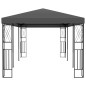 Gazebo 3x6 m tecido antracite