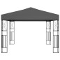 Gazebo 3x3 m tecido antracite