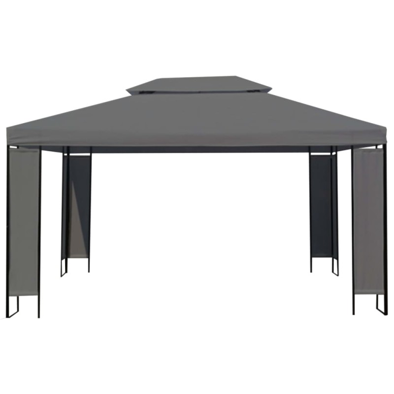 Gazebo 300x400 cm antracite-Toldos e gazebos-Home Retail