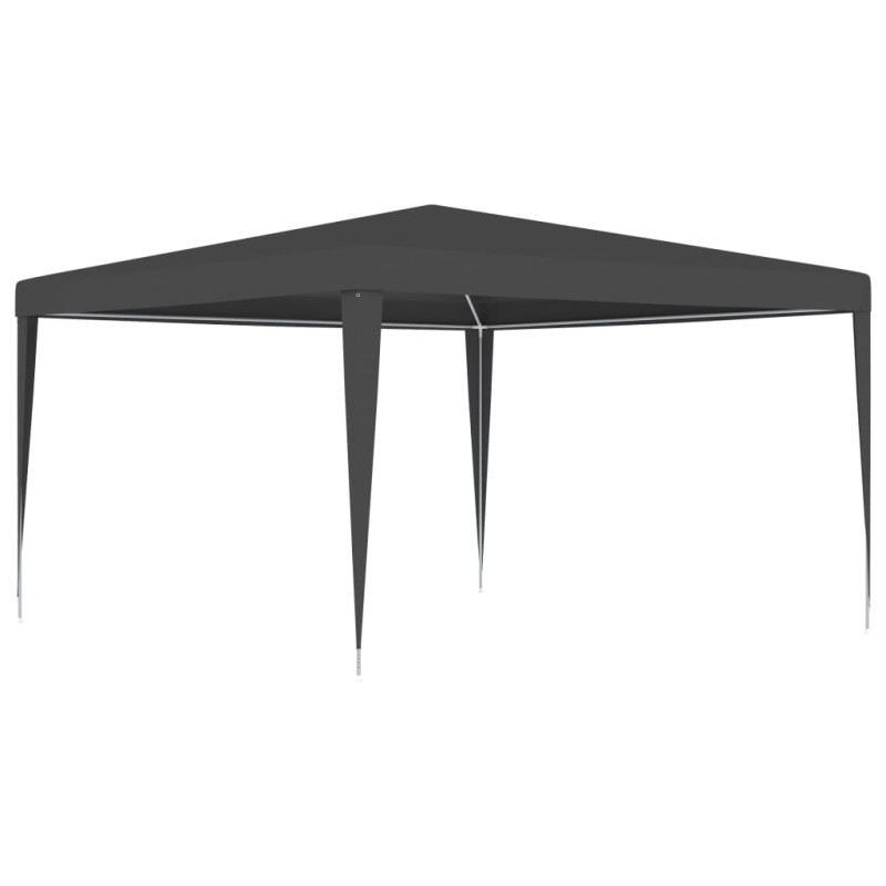 Tenda para festas 4x4 m 90 g/m² antracite-Toldos e gazebos-Home Retail