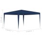 Tenda para festas 4x4 m azul