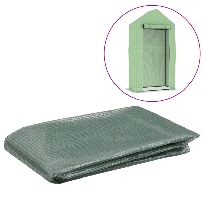 Cobertura de substituição p/ estufas 0,5 m² 50x100x190 cm verde-Jardinagem-Home Retail