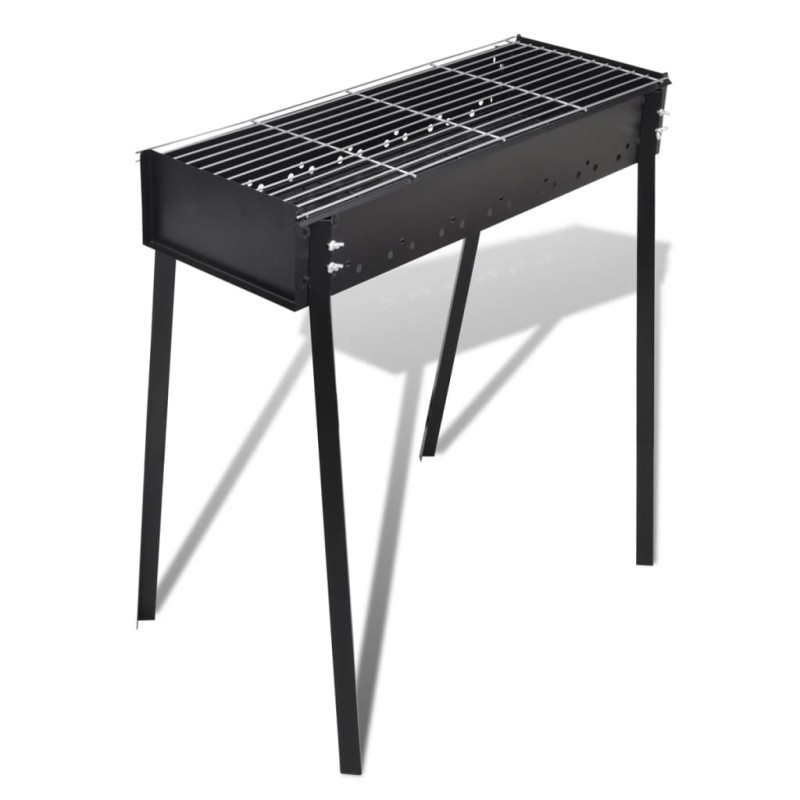 Barbecue carvão 75 x 28 cm de pé / Quadrado-Churrasqueiras de exterior-Home Retail