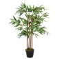 Planta de bambu artificial Twiggy com vaso 90 cm