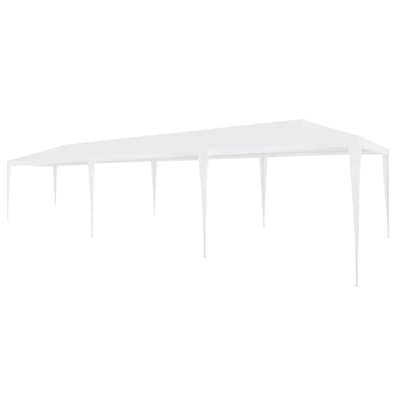 Tenda para festas 3x9 m PE branco-Toldos e gazebos-Home Retail