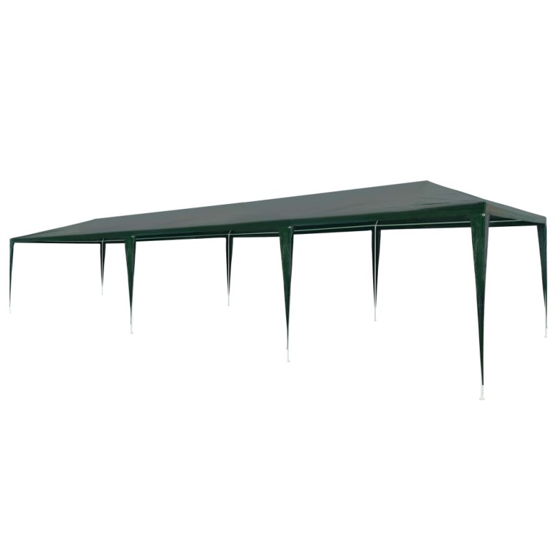 Tenda para festas 3x9 m PE verde-Toldos e gazebos-Home Retail