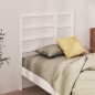 Cabeceira de cama 106x4x104 cm pinho maciço branco