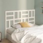 Cabeceira de cama 166x4x104 cm pinho maciço branco