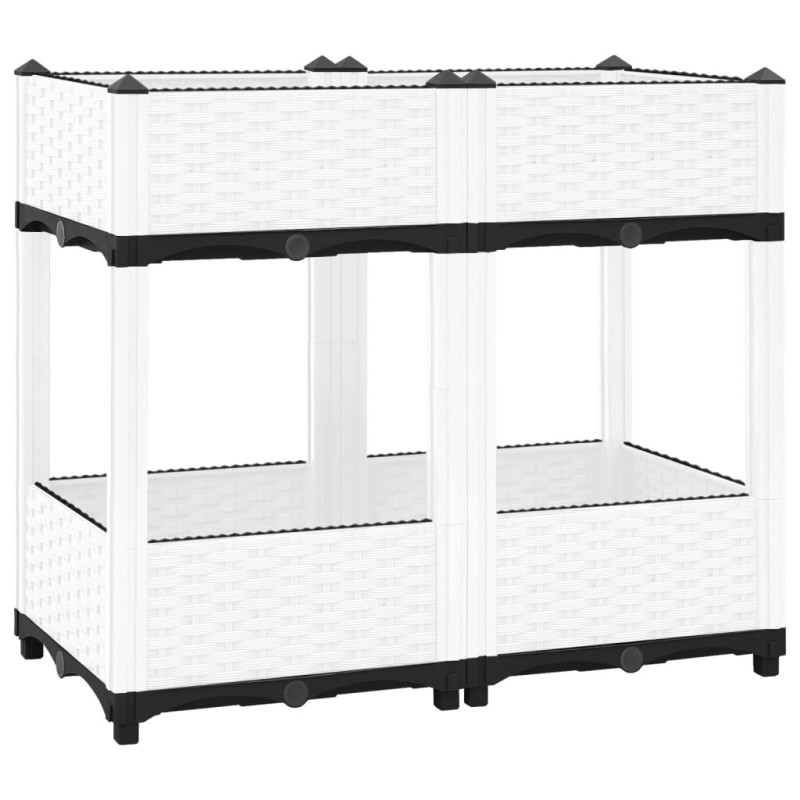 Canteiro elevado 80x40x71 cm polipropileno-Vasos e floreiras-Home Retail