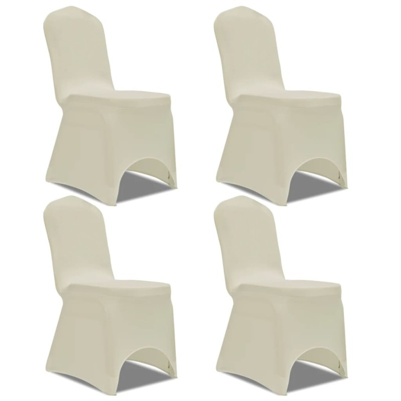 Capa extensível para cadeira 4 pcs creme-Capas de sofás-Home Retail