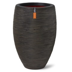 Capi Vaso Nature Rib Elegant Deluxe 45x72 cm castanho-escuro