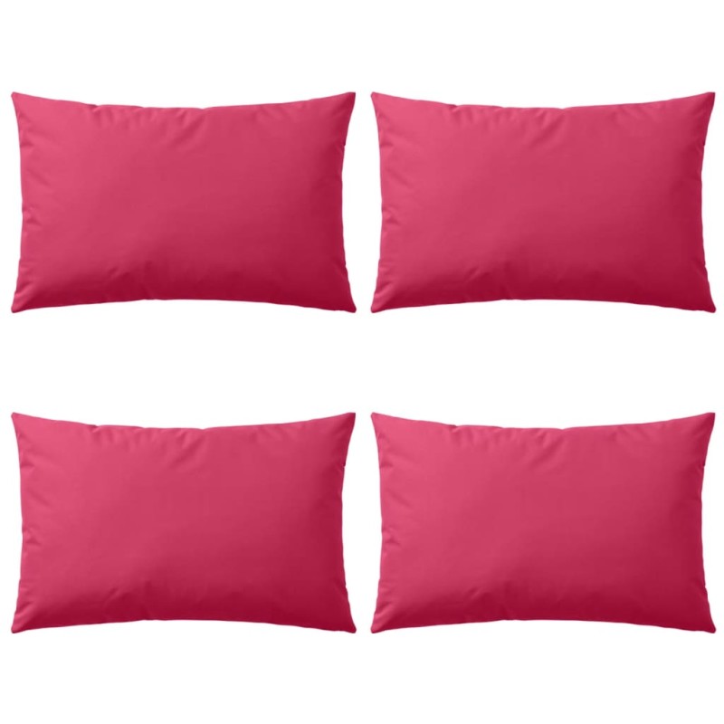 Almofadas para exterior 4 pcs 60x40 cm rosa-Almofadas-Home Retail