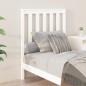 Cabeceira de cama 81x4x101 cm pinho maciço branco