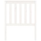 Cabeceira de cama 81x4x101 cm pinho maciço branco