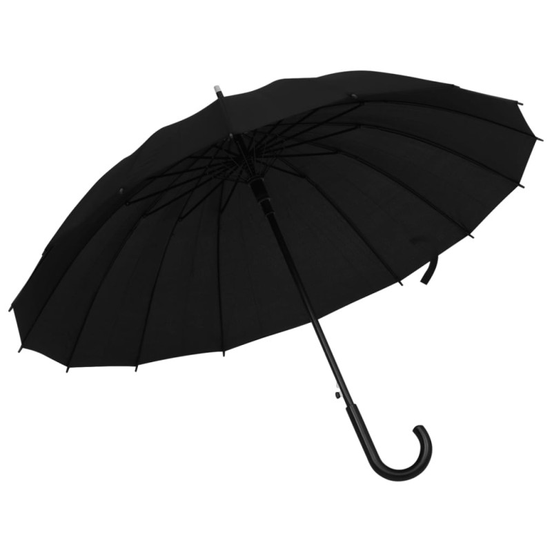 Guarda-chuva automático 105 cm preto-Guarda-sóis e guarda-chuvas-Home Retail