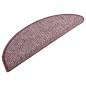 Tapete/carpete para degraus 15 pcs 65x21x4 cm roxo