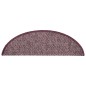 Tapete/carpete para degraus 15 pcs 65x21x4 cm roxo