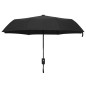 Guarda-chuva dobrável automático 95 cm preto