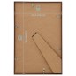 Molduras para parede ou mesa 3 pcs 59,4x84 cm MDF cor bronze